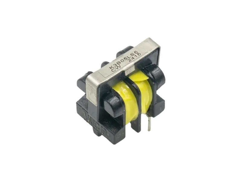 Custom gapped ferrite core inductor manufactured by KATOY