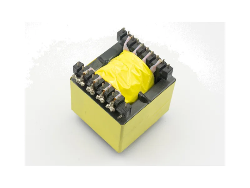 Custom ferrite-core high-frequency transformer manufactured by KATOY
