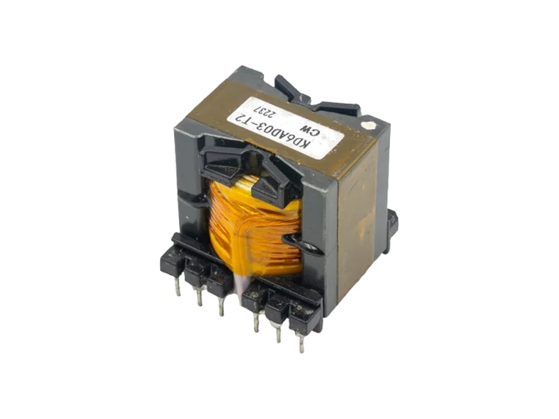 Custom open-frame high-frequency transformer manufactured by KATOY