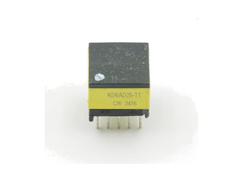 Custom pin-type high-frequency transformer manufactured by KATOY