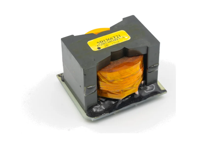 Custom PQ-core high-frequency transformer manufactured by KATOY