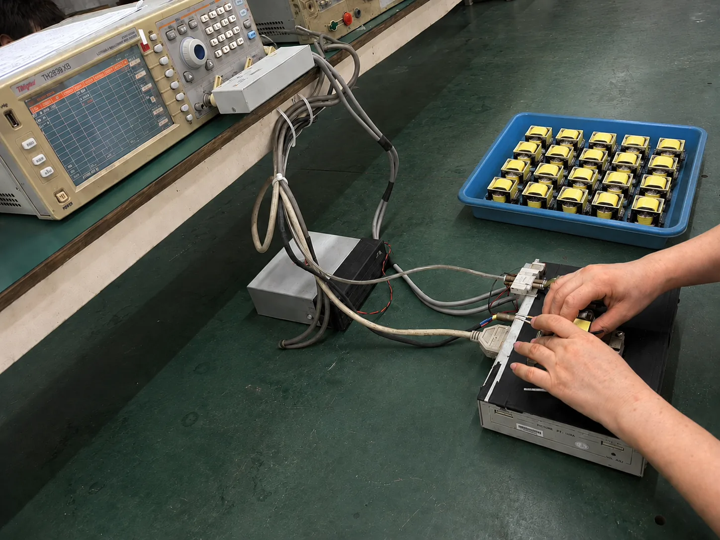 High-frequency transformer testing at KATOY Electronics