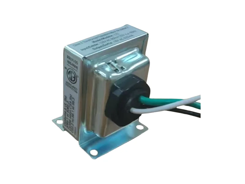 Custom low-frequency transformer with enclosed metal frame manufactured by KATOY