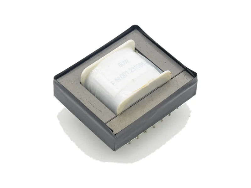 Custom PCB-mount low-frequency transformer manufactured by KATOY