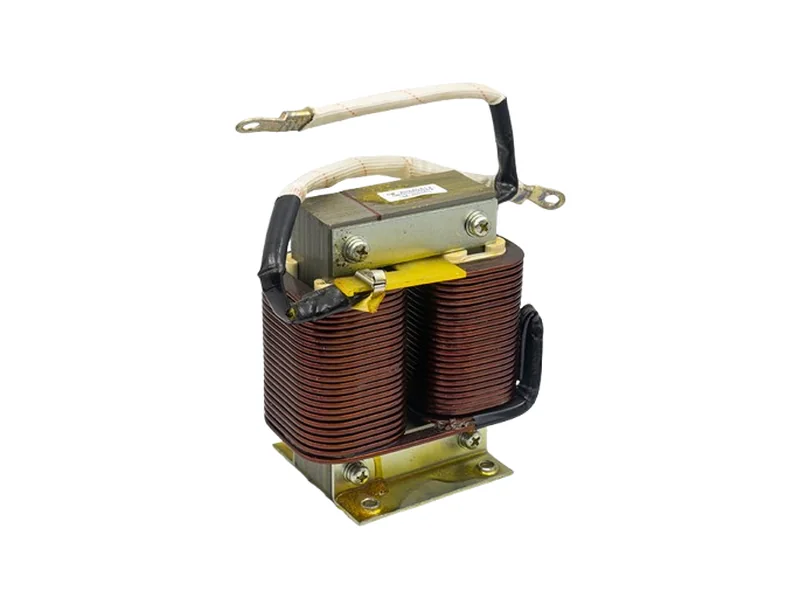 Custom dual-coil open-frame reactor manufactured by KATOY