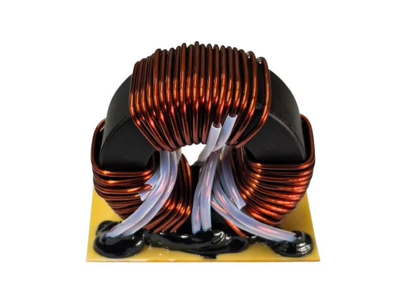 Custom three phase common mode choke manufactured by KATOY