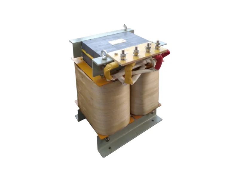 Custom three phase transformer with terminal block connections manufactured by KATOY