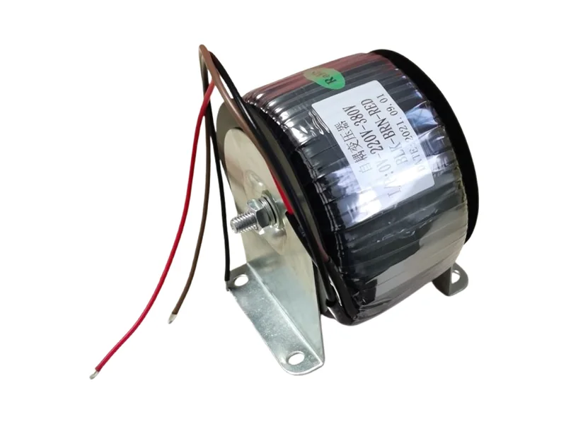 Custom bracket-mount toroidal autotransformer manufactured by KATOY