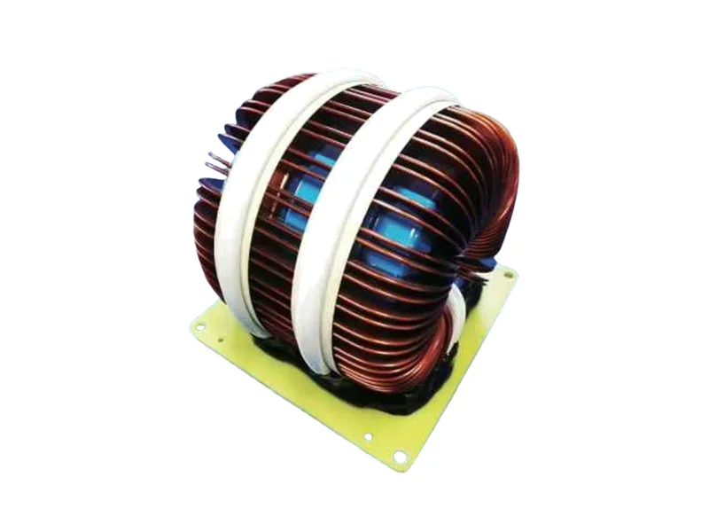 Custom high current toroidal power inductor manufactured by KATOY