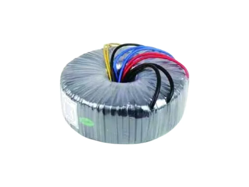 Custom multi-lead toroidal transformer manufactured by KATOY