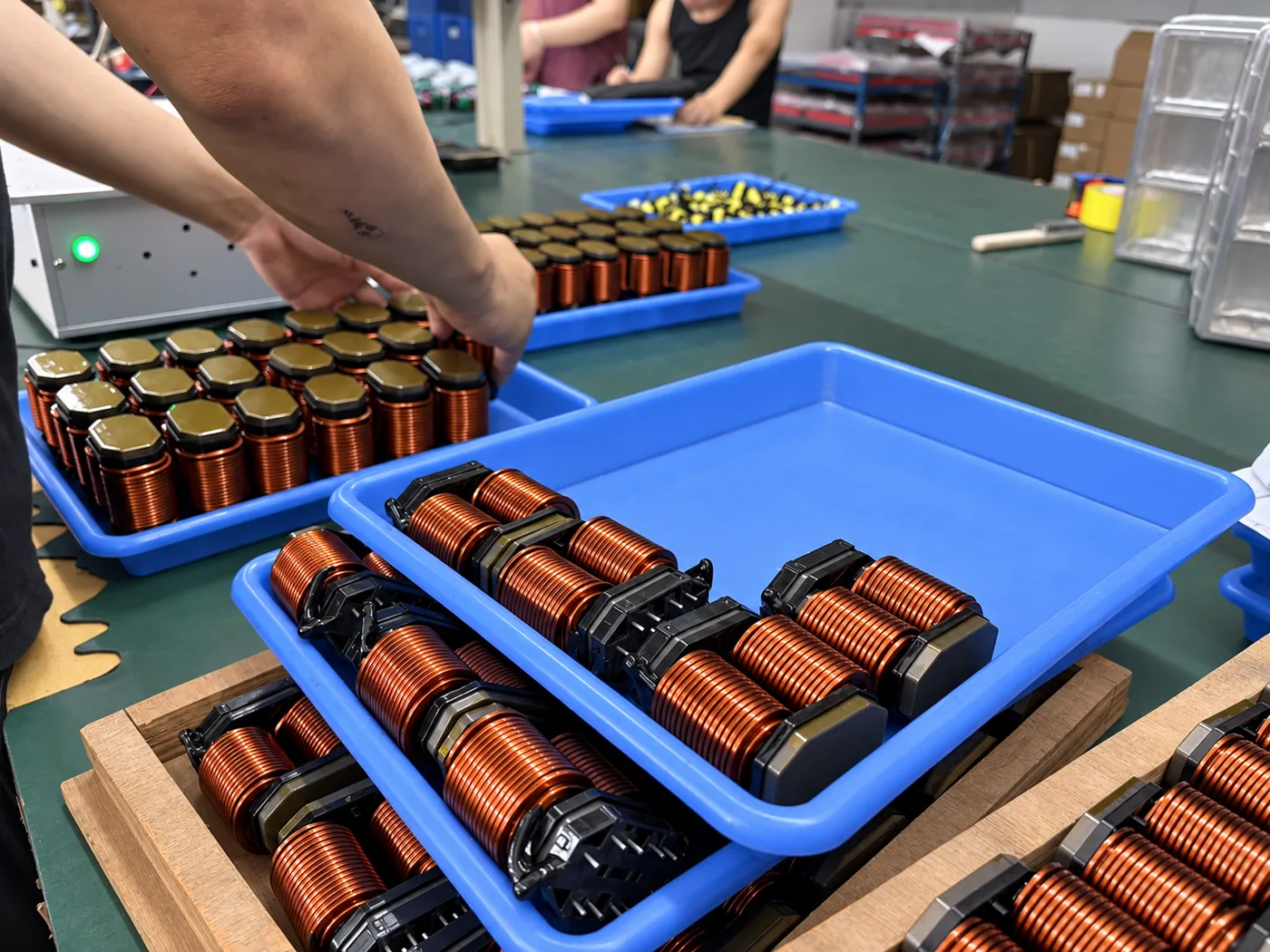 Custom inductors in batch production at KATOY
